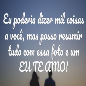 Eu poderia dizer mil coisas a você