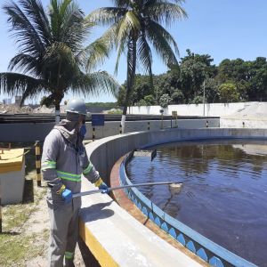 Toneladas de lixo retirados do sistema de esgoto