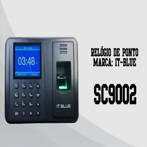 Relógio De Ponto IT BLUE Importação Dos Dados Para Edição