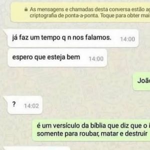 Aquele versículo da bíblia