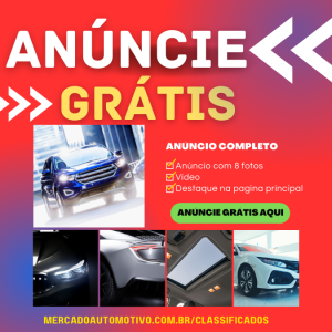Anuncie seu carro grátis