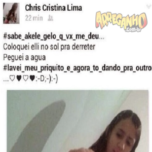 A revolta da menina Cristina Lima que era deixada no abismo do esquecimento