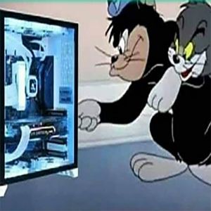 Ligando o PC que montei