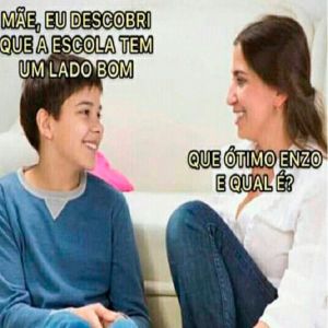 O lado bom da escola