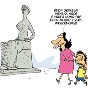 A justiça não é cega, é vesga
