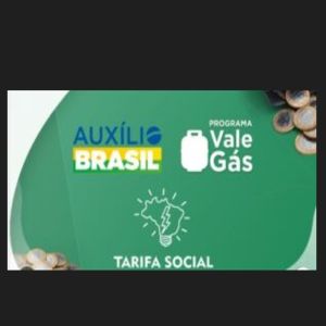 Podemos ter os três benefícios juntos? Auxilio Brasil + Vale Gás + Tarifa Social?