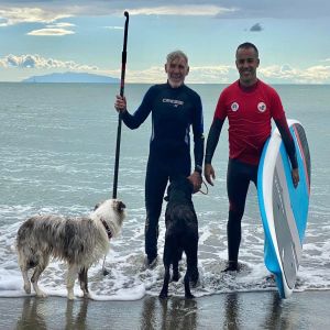 Glauco Lima e a border collie Aisha fazem história