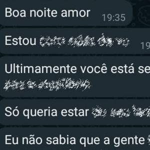 Uma declaração de amor com maturidade