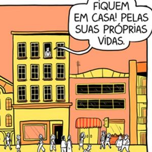 Quadrinhos e tirinhas para quem precisa ficar em casa no tempo da pandemia