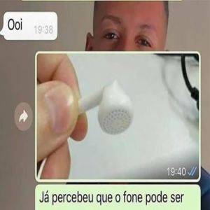 Parando pra pensar, não tá errado