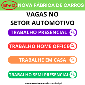 Veja como trabalhar na BYD