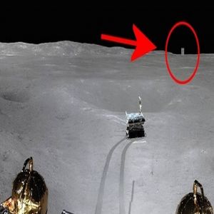 Cubo misterioso apareceu na frente do rover chinês Yutu 2, na Lua