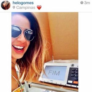 7 eleitores que tocaram o foda-se e tiraram uma selfie na urna