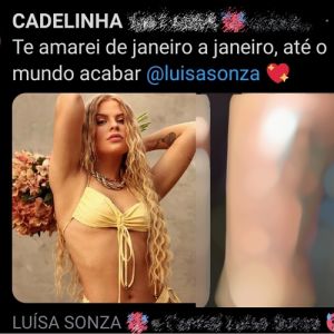 Tatuagem da Luisa Sonza ficou show