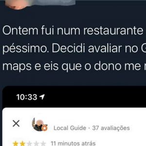 Nem todo mundo reage bem a uma crítica