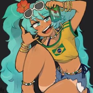 Artistas ao redor do mundo reimaginam Hatsune Miku após inspiração brasileira da personagem