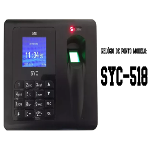 Como Importar Os Dados Do Relógio De Ponto Da SYC-518