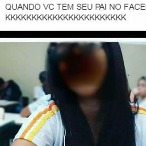 Quando você tem o seu pai nas redes sociais