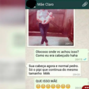Como constranger o filho no Whatsapp