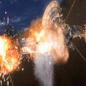 Dois satélites explodem misteriosamente