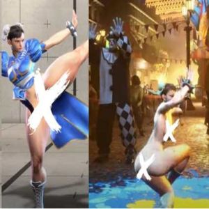 Chun-li aparece pelada em torneio de Street Fighter ao vivo, veja vídeo