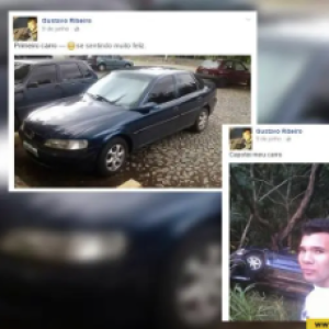 Um rapaz de sorte no Face