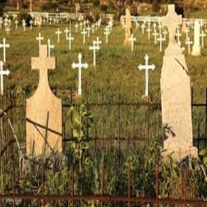 A cidade fantasma de Dawson no Novo México