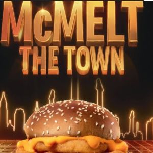 Sabor do The Town em Uberaba: McDonald’s lança McMelt The Town, sanduíche oficial do festival