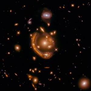 Hubble vê um 'anel derretido' 