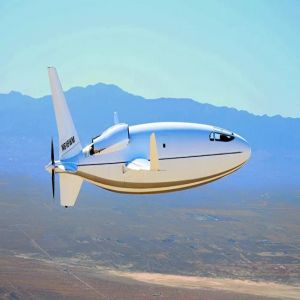 Novo avião a hélice, de luxo, com velocidade de um jato e o consumo de um carro