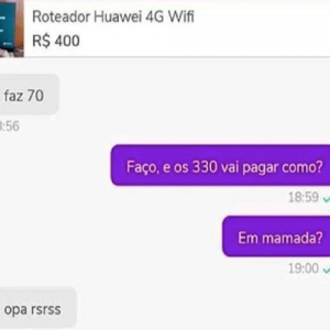 Aquele momento em que a negociação sai um pouco do rumo principal