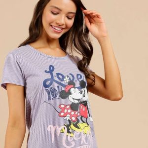 Camisola - Estampa Mickey e Minnie Disney