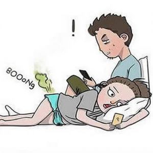 19 quadrinhos engraçado de uma mulher e seu marido