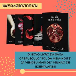 Sol da meia-noite novo livro de Stephenie Meyer da saga crepúsculo