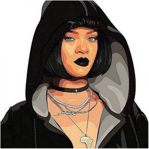 Desenhos de meninas/garotas no estilo swag  (48 unidades) |1 vídeo|