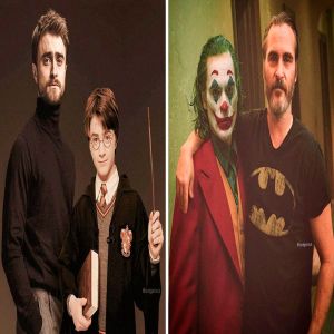 Artista coloca atores lado a lado aos seus personagens mais marcantes