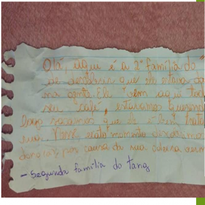 Felino foi descoberto pela família que também o criou.