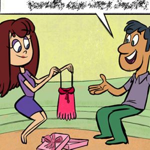 Lingerie é um presente pra homem ou pra mulher?