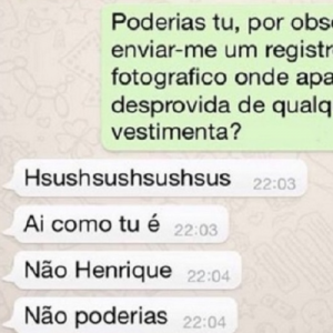 Uma forma poética de pedir n#des àquela mina por quem você tem tanto desejo