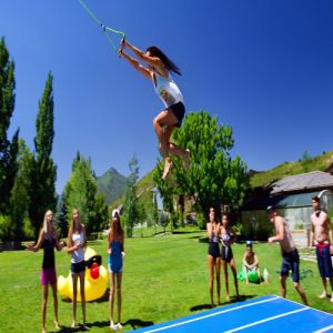 Prepare-se para o impacto! Lançador humano!
