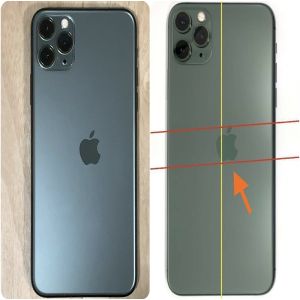 Notícias falsas tornam o iPhone 11 com logotipo da Apple desalinhado 