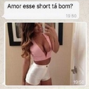 O dia em que a mina vestiu um short que dava para ver até o útero