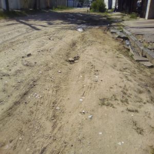 Compesa consertou vazamento (Antes e Depois)