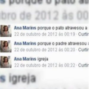 Eu tentando fazer piada com sono dá nisso