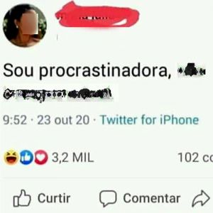 Uma verdade sobre procrastinação