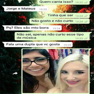 Fala uma dupla que você gosta...