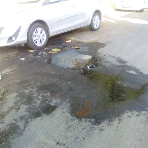 Mau cheiro insuportável