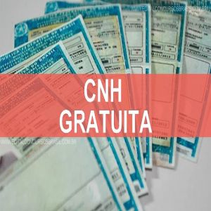 Carteira de habilitação de graça
