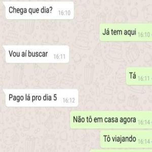 Quando você vai vender um produto e a pessoa fala que vai pagar depois