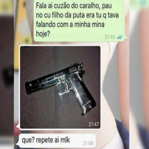 Quando você erra o chat pra evitar tomar um tiro